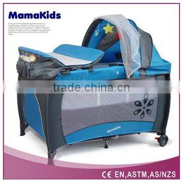 Portable Foldable Baby Playpen Travel Cot Bed Bassinet Playpen