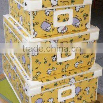 set of 3pcs foldable storage box