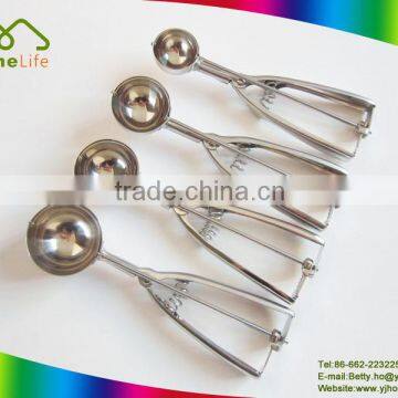 High quality Kitchen Utensils astainless steel serving ice cream scoop