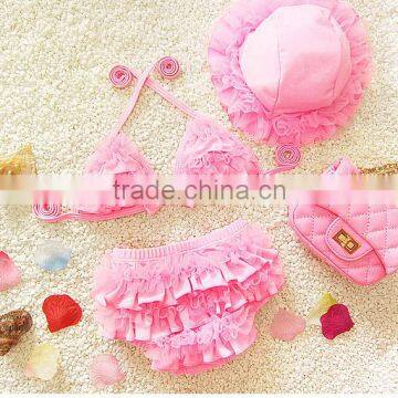 High quality Bikini Swimsuit Little Girls Swimwear