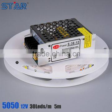 7.2w/m IP65 ip68 5050 cara pasang lampu led strip