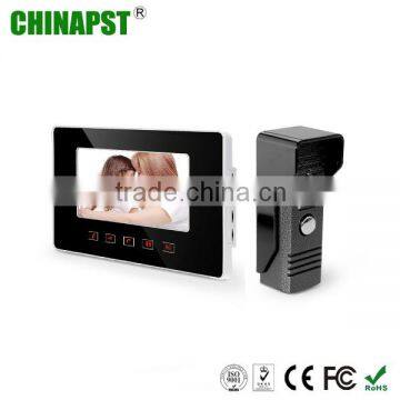 New design waterproof interphone Camera LCD monitor hands free cheap wired video door phone manufacturers PST-VD7WT1