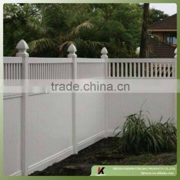 UV safety privacy vinyl fence