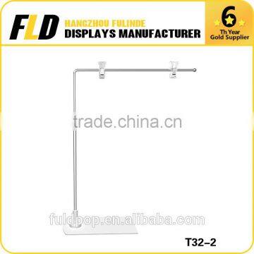 Hot sale ajustable table pop display stand