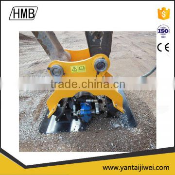 HMB100 vibrating plate compactor hydraulic excavator compactor