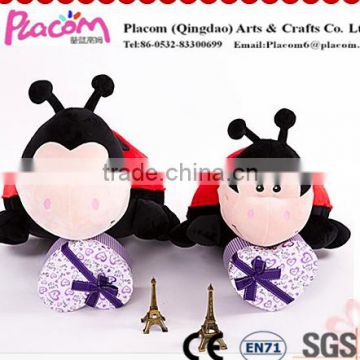 Fashionable plush toys 2017 Most popular ladybug pillow dolls