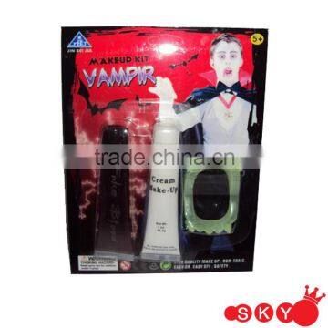Halloween Glow Eye make up vampare make up kit childrens make up kit