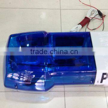 led blue police emergency flashing lightbar