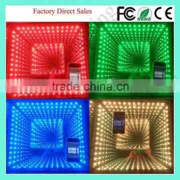 3-Year Warranty DMX WIFI Wireless Remote PC SD Control Wedding Disco DJ NightClub 1x1m 3D LED Dance Floor