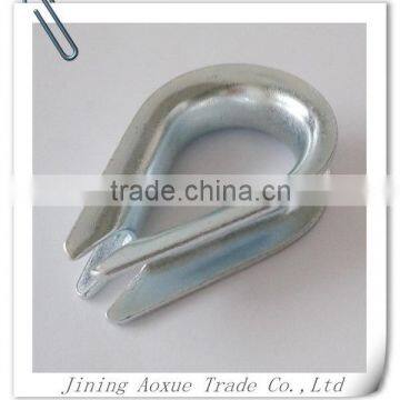 Wire rope thimble rigging hardware