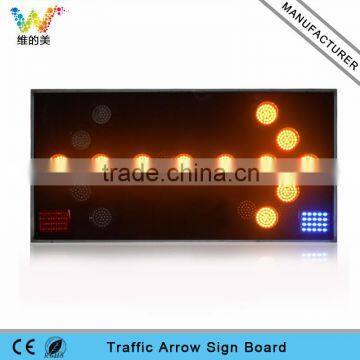 Waterproof aluminum truck mounted 15 lamps with flashing mode traffic LED arrow board