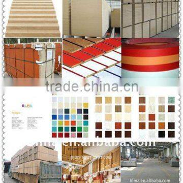 1220*2440 Laminated MDF for indoor furniture decoration