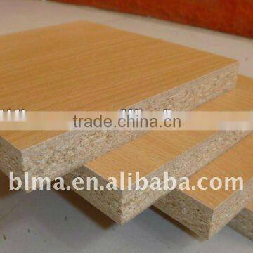 E2 grade plain particle board with melamine paper