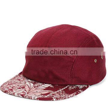 Fashion Design 100% Cotton Blank Wholesale Custom 5 Panel Hats photo-6