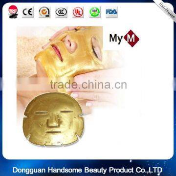 2016 New arrival!Gold Bio-Collagen Facial Mask Face Mask Crystal Gold Powder Collagen Facial Mask Moisturizing Anti-aging