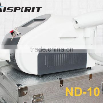 Spiritlaser portable beauty products made in china tattoo removal nd yag laser korea