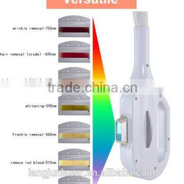 3 Handles RF Laser Hair Removal Elight IPL Beauty Machine photo-4