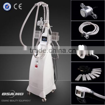 Movable cavitation vacuum roller machine with Electric Muscle Stimulator+bipolar rf