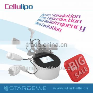 Beauty vacuum cavitation in home rf equipment for skin lifting - Cellulipo