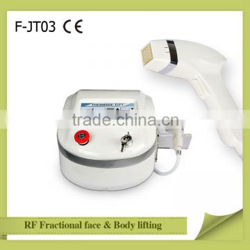 Mini Anti-aging Fractional RF Face Lifting Thermal Machine for wrinkles removal salon use