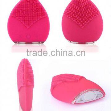 High Quality Clear Sonic Facial Brush Private Label Facial Cleansing Brush Home Use photo-3