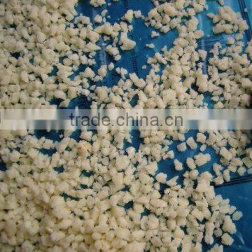 new crop frozen garlic diced