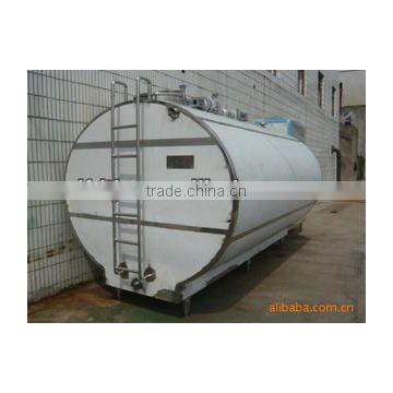 Fresh milk cooling storage tank