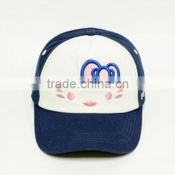 Custom wholesale fashion printed baseball cap hats for kids