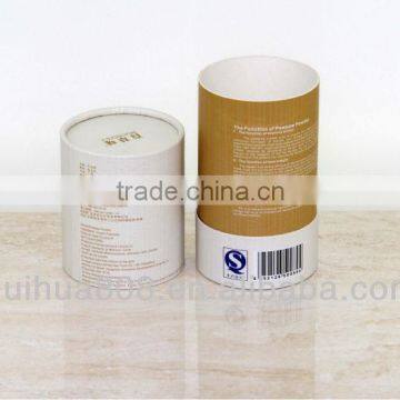 custom round tube cardboard cylinder paper gift box wholesale