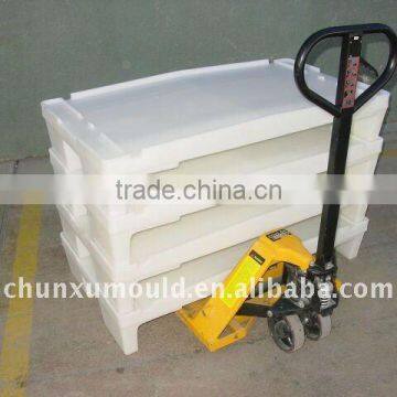 rotomolded plastic pallet, spill pallet, made of PE