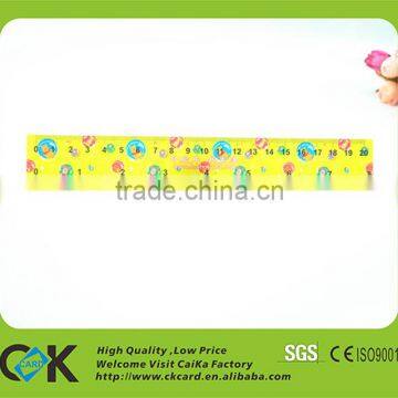 Customize logo flexible PVC ruler free sample
