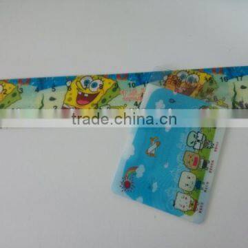transparent colorful straight PVC ruler
