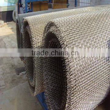 Polished Stainless Steel Crimped Wire Mesh