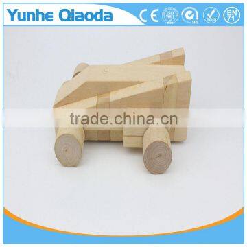 Wood 3D Vehicle Puzzles Racing Car 3D Woodcraft Kit Assemble Paint DIY 3D Puzzle Toys for Kids Adults the Best Birthday Gift photo-2