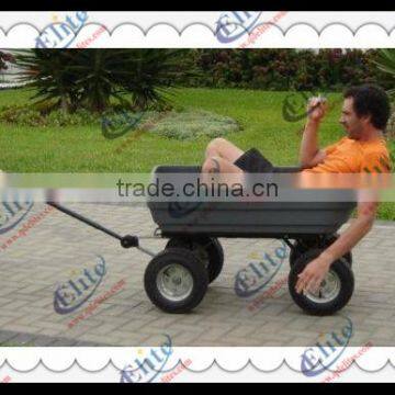 Vigoro Yard Pull Wagon With Dumping Feature photo-6