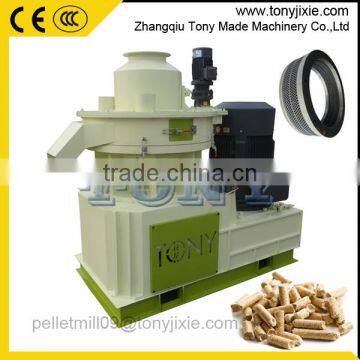 Energy saving ring die wood sawdust pellet press machine with vertical ring die