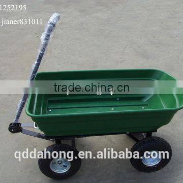 Four Wheel Garden Tool Cart TC2145 with Poly Tray