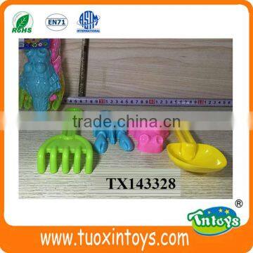 Funny Plastic Sand Wheel Beach Toy Set for Kids 4pcs photo-5