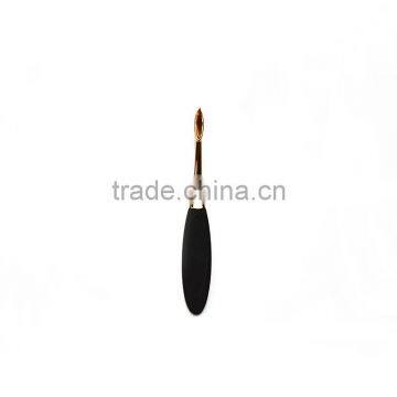 Cosmetic Rose Gold Oval Makeup Brush Set photo-5