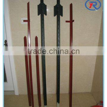 horse fence posts/metal angled fence posts/angular post