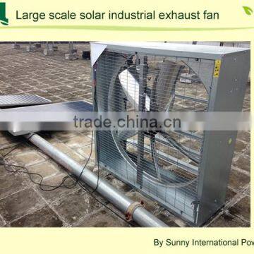 Vent Tool Industrial Ventilation Large Fan 950mm Blades Size Powered by 300 Watt Solar Panel R photo-2
