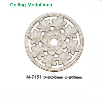 Newly Flower Hollow Ceiling Light Medallion for Ceiling Decoration