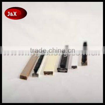 European Type Hard PVC Shell Fireproof Intumescent Door Seal With Brush or Without Brush With/without Adhesive photo-2