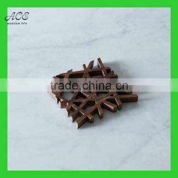 Custom Engraved Wooden Trivet Wooden Hot Pad Wooden Kitchen Hot Pads