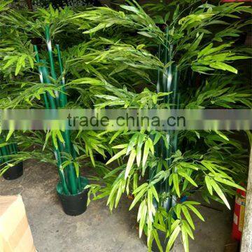 SJ030938 Artificial high quality plastic bamboo plant in pot