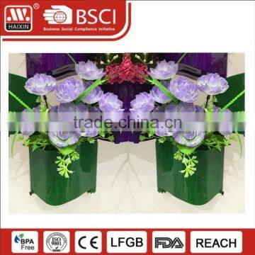 Wholesale home garden cheap plastic flower pots for home decoration