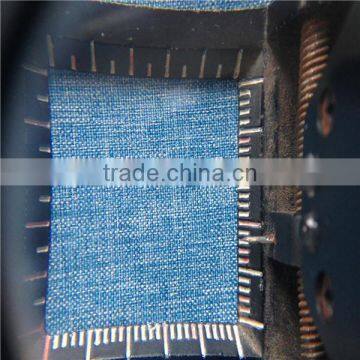 150D Cationic Polyester Linen-like Fabric Double Color Used for Clothes photo-3