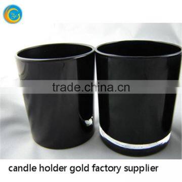 7oz 10oz Scent Wax Glossy Black Candle