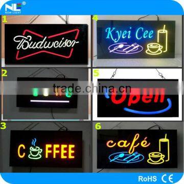 Customized Small Rainbow Colors Wireless LED Sign Display Board photo-5