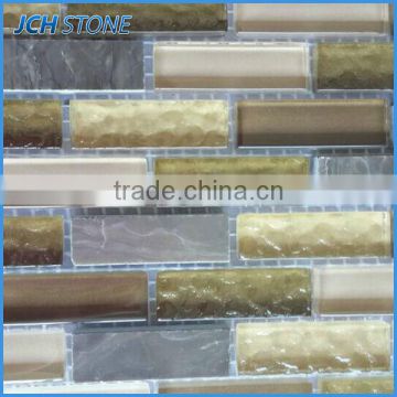 Hot selling mixed color nature stone mosaic tiles